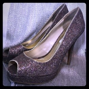 Steve Madden sparkly special occasion heels